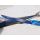 Cuda Knives Cuda Semi Flex Fillet 10 in Fixed Blade Knife, 10in, German 4116 Steel, Standard Edge, Blue, Synthetic Handle, 18120