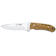 Cudeman 290 Quality Fixed Blade Knife, 11 cm, Molybdenum Vanadium, Satin Olive Wood, 290-L