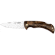 Cudeman 325 Quality Fixed Blade Knife, 9.5 cm, Molybdenum Vanadium, Polished Walnut w/ Red Line, 325-G
