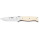 Cudeman 384 Quality Folding Knife, 10 cm, Bohler N-690Co, White Micarta w/ Red Liners, 384-B