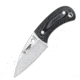 Cudeman YODA Neck Knife, 2.25 satin finish Bohler N695 stainless blade, Black micarta handle, 200-M