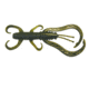 Culprit Flutter Craw, 3in, Green Pumpkin, 12ct, Bag, FC312-J2