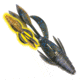 Culprit Flutter Craw, 4in, 6 Pack, Carolina Bug, IB406-63