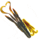 Culprit Incredi-Craw, 4 in, 6 Pack, Crawdad, IC406-07