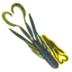 Culprit Incredi-Craw, 4 in, 6 Pack, Okeechobee, IC406-220