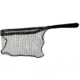 Cumings Black Trout Net, Heavy Dty Handle w/Retrac Cord &amp; Snap 1/2in Hook Free Mesh, 9inX14in 8in, HF-B-LW-8/3