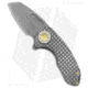 Curtiss Knives F3 Compact Folding Knife, 2.50in, CPM MagnaCut, Sheepsfoot Blade, Titanium, Gray Handle, Checkered Gray Ti WF, Gray/Gray, 6.25 inch, BHQ-178890