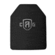 Custom Armor Group 4sss2 Level IV Stand Alone Multi Curve Armor Plate, 11in x 14in, 4sss2-SAPI-XL