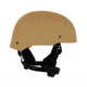 Custom Armor Group 501 Mid Cut Level IIIA Advanced Combat Helmet, Coyote Tan, Medium, CAG-501-MC-MD-CT