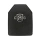 Custom Armor Group AR500 Rhino Coated Level III Stand Alone Steel Armor Plate, 10.125in x 13.25, AR500-SAPI-L