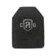 Custom Armor Group AR500 Rhino Coated Level III Stand Alone Steel Armor Plate, 9.5in x 12.5in, AR500-SAPI-M