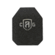 Custom Armor Group AR500 Rhino Coated Level III Stand Alone Steel Armor Plate, Shooters Cut, 10in x 12in, AR500-FC-10X12