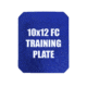 Custom Armor Group Non Ballistic Blue Marked SAPI Training Plate, Full Cut, 10in x 12in, GTP-SC-FC-1012-NY