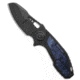 Custom Knife Factory Custom Knife Factory Peace Duke 2.0 Frame Lock Knife DLC Ti/ZircuTi 3" Black, Black, Bohler M398, adult, BHQ-234025
