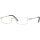 Cutter &amp; Buck CB Highland SECB HIGH00 Single Vision Prescription Eyewear - Silver/black SECB HIGH005240 SV