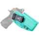 CYA Supply Co. Base Optics Ready for Sig Sauer, P320 X Carry, Right Hand Draw, Teal Blue, Small, BOR0267