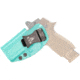 CYA Supply Co. BOR Holster, SIG, P320 Compact/Carry &amp; M18, Left Hand, Teal Blue, BOR0088