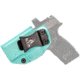CYA Supply Co. BOR Holster, Springfield, Hellcat 3in Micro-Compact OSP, Left Hand, Teal Blue, BOR0138