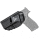CYA Supply Co. Inside the Waistband Holster for Springfield, HELLCAT PRO OSP 3.7in, Left Hand Draw, Black, Small, IWB0522