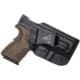 CYA Supply Co. Inside the Waistband Holster for Springfield, XD MOD.2 Subcompact 3in , Right Hand Draw, Carbon Fiber, Small, IWB0125