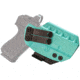 CYA Supply Co. RIDGE Inside the Waistband Holster for Glock, Glock 19 / 19X / 44 / 45 GEN 3-5 Glock 23 / 32 Gen 3-4, Right Hand Draw, Teal Blue, Small, RDG0027