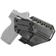CYA Supply Co. RIDGE IWB Holster for Smith&amp;Wesson, M&amp;P M2.0 Compact 4in , Right Hand Draw, Black, Small, RDG0241
