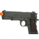 Cybergun / Spartan Military &amp; Law Enforcement Officially Licensed Colt 1911A1 Pistol with Parkerized Finish by Cybergun, Gun Metal / Brown, 180532 / EVKCCB760BAB