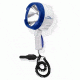 Cyclops 1400 LUMEN 12V Direct Marine Spotlight White Body/Blue accent, Clam Pack CYC-HS1400-MAR