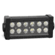Cyclops 7.5in 36W Dual Row 36W/2520 Lumens/12 Led Side Mount, Blackout, CYC-LBDR36BLK