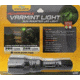 Cyclops Scope Mounted Varmint Light, Rechargeable LED Flashlight w/ Green LED, 250 Lumens, Clam Pack, Black, CYC-VB250NC