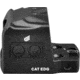 Cyelee Optics CAT EDG Reflex Red Dot Sight, 1x23x16mm, 3 MOA Dot, Black, CO-CAT-EDG