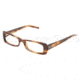 D&amp;G DD 1158 Eyeglasses Styles - Striped Havana Frame w/Non-Rx 50 mm Diameter Lenses, 677-5017