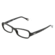 D&amp;G DD 1201 Eyeglasses Styles - Black Frame w/Non-Rx 50 mm Diameter Lenses, 501-5016