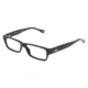 D&amp;G DD 1203 Eyeglasses Styles - Black Frame w/Non-Rx 50 mm Diameter Lenses, 501-5015