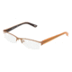 D&amp;G DD 5069 Eyeglasses Styles - Light Brown Frame w/Non-Rx 50 mm Diameter Lenses, 353-5016