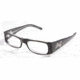 D&amp;G Eyeglass Frames DD1130-675-5117 Black Top On Clear Frame