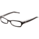 D&amp;G DD1137 SV Prescription Eyeglasses - Black Top On Clear Frame / 51 mm Prescription Lenses, 675-5117