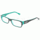 D&amp;G DD1204 Progressive Prescription Eyeglasses 1773-5116 - Black On Green 