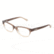 D&amp;G DD1205 Single Vision Prescription Eyeglasses 1675-5017 - Brown Gradient Frame