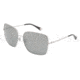 D&amp;G DD6079 Sunglasses 05/6G-6015 - Silver Gray Silver Mirror