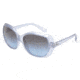 D&amp;G DD8075 Sunglasses with No-Line Progressive Rx Prescription Lenses DD8075-16988F-5816 - Lens Diameter: 58 mm, Frame Color: Azure Transparent Metallized