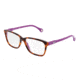 D&amp;G VIBRANT COLOURS DD1238 Eyeglass Frames 2608-5215 - Havana On Violet Frame