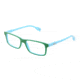 D&amp;G Vibrant colours DD1244 Prescription Eyeglasses 2611-53 - Green On Azure Frame