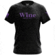 We the People Holsters Wine Makes Me Happy Short Sleeve Shirt A4F991F7, 6884869996642