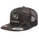 Rhino USA Mesh Snapback - Flat Bill 745D9C11, Black Camo, RNO-6006-CAMO