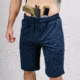 Crucial Concealment Carrier Shorts 11 - Navy Blue AF2B7A11, Included Retention Belt, XL, RB009016