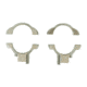 Weaver 1in Grand Slam Steel Rings, .22 Style, High, Nickel 49214