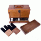 DAC Technologies Universal Gun Cleaning Kit with Wooden Toolbox TBX736-1