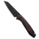 Daggerr Knives Daggerr Knives Alligator Crossbar Lock Knife Black/Red G-Mascus 4.25" Black, Black/Red, CPM MagnaCut, adult, BHQ-227911