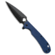 Daggerr Knives Arrow Flipper Folding Knife, 3.90in, D2, Spear Point Blade, G-10, Blue Handle, Blue/Black, 8.65 inch, BHQ-195534
